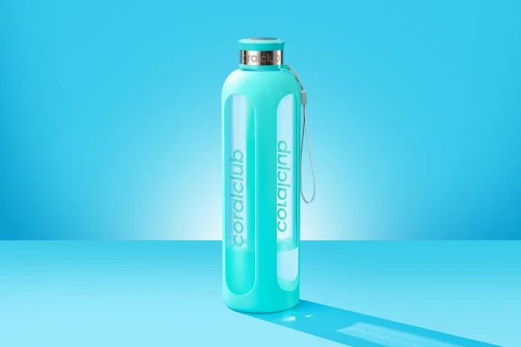 შუშის ბოთლი "ClearWater", მენთოლი